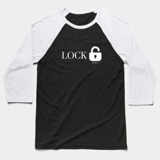 Lock & Open Baseball T-Shirt